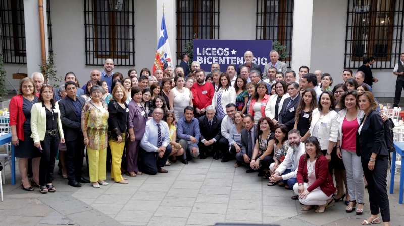 Sebastián Piñera “Queremos que todos y cada uno de los liceos de Chile